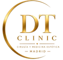 Logotipo de DT Clinic, cirugía y medicina estética en Madrid